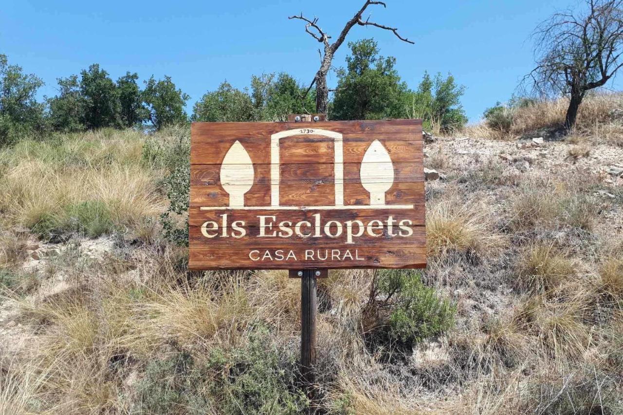 Casa Rural Els Esclopets Sanauja Exterior foto